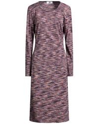 Missoni - Midi Dress Cotton - Lyst
