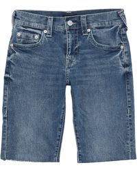 Heren Kleding voor voor Shorts voor Casual shorts True Religion Denim Shorts in het Blauw voor heren 