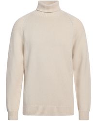 Lardini - Ivory Turtleneck Cashmere - Lyst