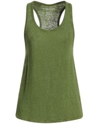Majestic Filatures - Military Tank Top Linen, Elastane - Lyst