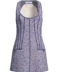Philosophy Di Lorenzo Serafini - Mini Dress Cotton, Acrylic, Wool, Polyester, Polyamide - Lyst
