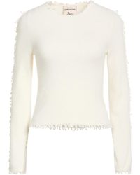 Semicouture - Ivory Sweater Polyamide, Wool, Viscose, Cashmere - Lyst