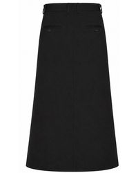 MM6 by Maison Margiela - Midi Skirt - Lyst