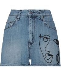 Moschino - Denim Shorts - Lyst