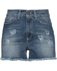 Frankie Morello - Denim Shorts - Lyst