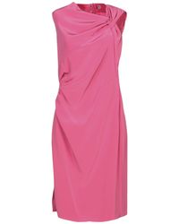 Lanvin Midi Dress - Pink