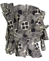 JAY GRY - Top Cotton - Lyst