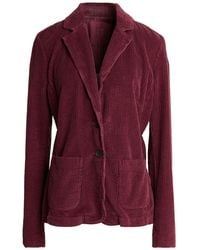120% Lino - Brick Blazer Cotton - Lyst