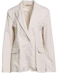 19.70 Nineteen Seventy - Blazer Cotton, Linen, Elastane - Lyst