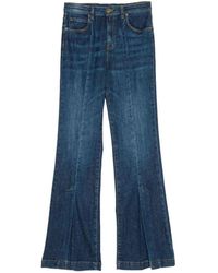 Twin Set - Pantalon en jean - Lyst