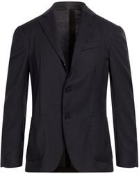 Lardini - Midnight Blazer Polyester, Wool, Elastane - Lyst