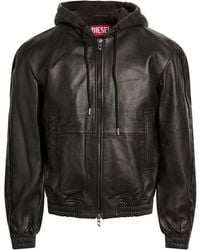 DIESEL - Jacket Sheepskin, Cotton - Lyst