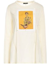 High - Ivory Top Wool, Viscose, Cupro - Lyst