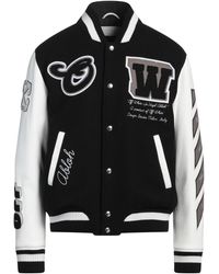 Off-White c/o Virgil Abloh - Jacket With Logo - Lyst