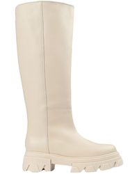Alohas Knee Boots - White