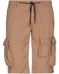 Mason's - Camel Shorts & Bermuda Shorts Lyocell - Lyst