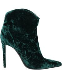 Aldo Castagna - Deep Ankle Boots Textile Fibers - Lyst