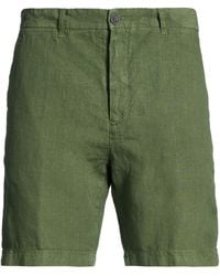 120% Lino - Military Shorts & Bermuda Shorts Linen - Lyst