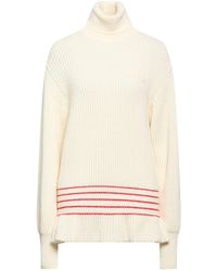 Chloé - Ivory Turtleneck Wool, Mohair Wool - Lyst