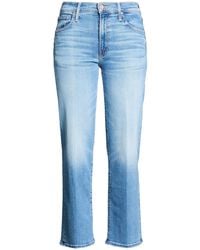 Mother - Jeans Cotton, Modal, Polyester, Elastane - Lyst
