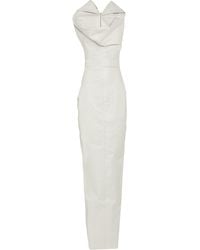Rick Owens - Maxi Dress Cotton, Elastomultiester, Elastane - Lyst