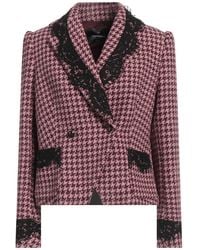 Cristinaeffe - Plum Blazer Polyester, Wool - Lyst