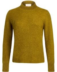 Kaos - Khaki Turtleneck Acrylic, Polyamide, Wool, Mohair Wool, Elastane - Lyst
