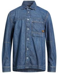 G-Star - Denim Shirt Cotton - Lyst
