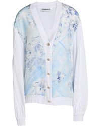 Leonard Paris - Cardigan Cotton, Modal, Silk - Lyst