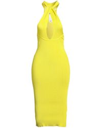 SOLOTRE - Midi Dress - Lyst
