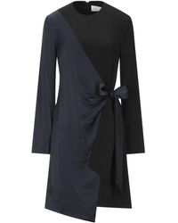 Victoria Beckham - Mini Dress Polyester, Viscose - Lyst