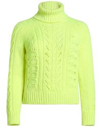 Elisabetta Franchi - Turtleneck Acrylic, Alpaca Wool, Polyamide, Polyester - Lyst