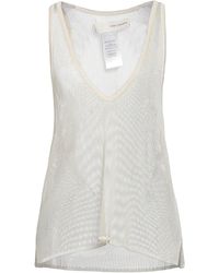 Isabel Benenato - Ivory Top Viscose - Lyst