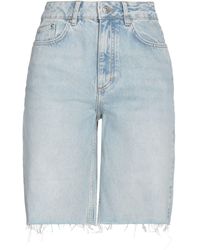Maje - Denim Shorts - Lyst