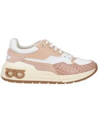 Ferragamo - Sneakers Calfskin, Textile Fibers - Lyst