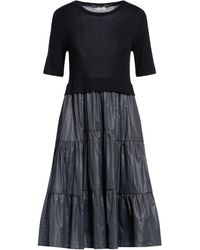Cappellini By Peserico - Midi Dress Cotton - Lyst