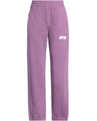 8pm - Mauve Pants Cotton - Lyst