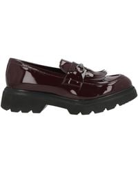 Nila & Nila - Burgundy Loafers Leather - Lyst