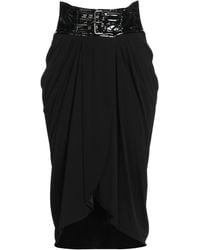 Moschino - Couture Midi Skirt Viscose, Polyester, Elastane - Lyst