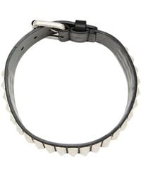 Moschino - Necklace Leather - Lyst