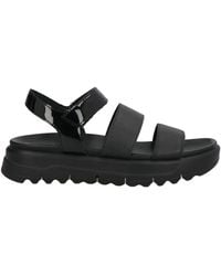 Geox - Sandals Leather, Textile Fibers - Lyst