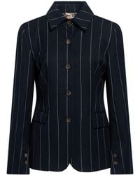 Co.Go - Midnight Blazer Virgin Wool, Elastane - Lyst