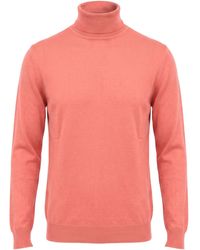 Drumohr - Coral Turtleneck Merino Wool - Lyst