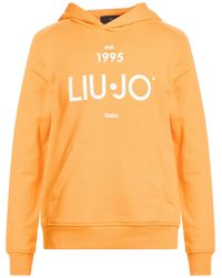 Liu Jo - Sweatshirt Cotton, Elastane - Lyst