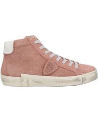 Philippe Model - Antique Rose Sneakers Leather, Textile Fibers - Lyst