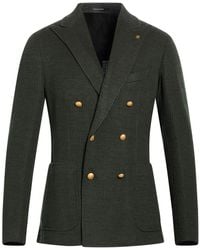 Tagliatore - Dark Blazer Polyester, Virgin Wool, Acrylic - Lyst