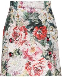 Dolce & Gabbana Jupe au genou - Blanc