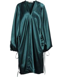 Lanvin - Emerald Mini Dress Acetate - Lyst