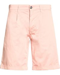 Moorer - Blush Shorts & Bermuda Shorts Cotton, Elastane - Lyst
