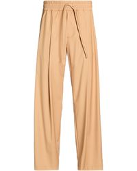 hinnominate - Camel Pants Polyester, Viscose, Elastane - Lyst